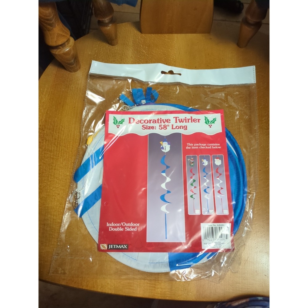 Jetmax Decorative Twirler Snowman
